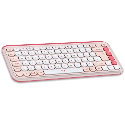 Клавиатура Logitech POP Icon Keys Rose (920-013073): Тип клавиатуры компактная