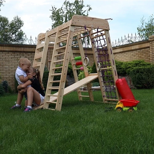 Спортивний комплекс вуличний дитячий SportBaby Акварелька- outdoor: Тип гимнастические и спортивные комплексы