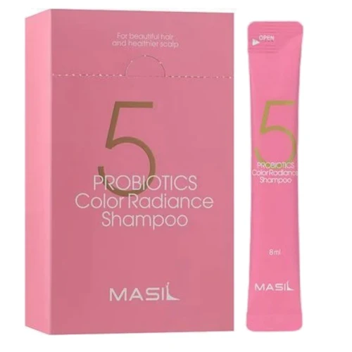 Masil 5 Probiotics Color Radiance Shampoo Шампунь із пробіотиками для захисту кольору 20 шт x 8 ml