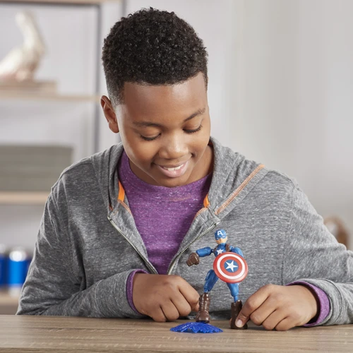Фігурка Hasbro Месники Бенди 15 см E7869 Avengers Bend And Flex Captain America (E7377_E7869) фото 9