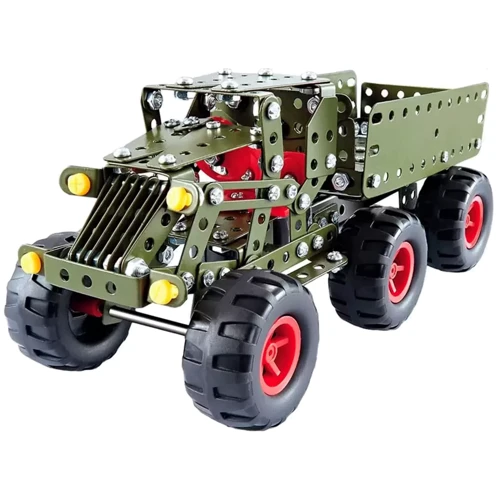 Металевий конструктор Aole Toys Військова машина, 307 деталей (9907): Виробник Aole Toys