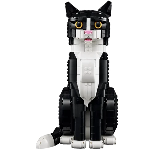 Конструктор LEGO Ideas Чёрно-белый кот (21349): Рекомендуемый возраст от 18 лет
