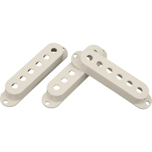 Пластиковые крышки для сингловых звукоснимателей DIMARZIO DM2000AW VINTAGE STRAT PICKUP COVERS (Aged White)