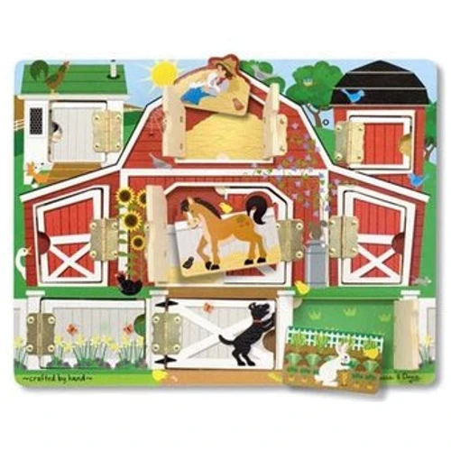 Melissa & Doug Дошка з віконцями Ферма (MD14592)