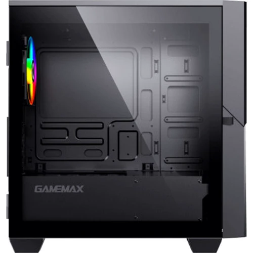 Корпус GameMax Cyclops BR: Материал передней панели пластик и сталь
