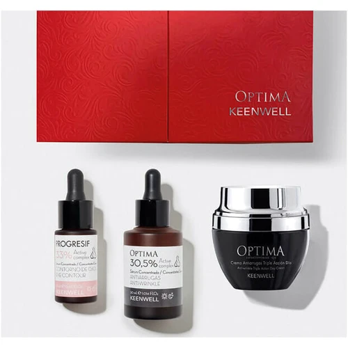 

Keenwell Набор Optima Крем для лица 55 ml + Сыворотка для лица 30 ml + Сыворотка для глаз 15 ml