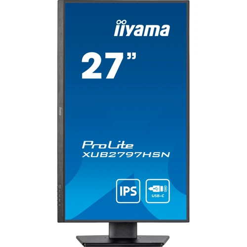 Монитор iiyama XUB2797HSN-B1: Разрешение Full HD (1920x1080)