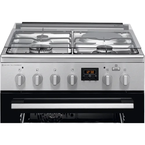 Плита комбинированная Electrolux LKM660200X: Управление механическое