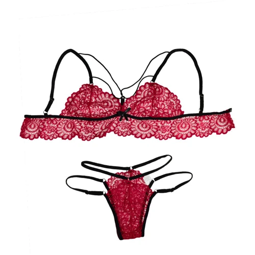 Эротический комплект NDS 3085-1 Red/Вlack S/M (22125)