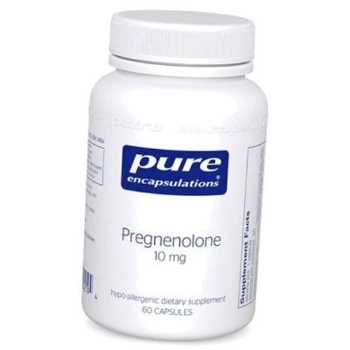 Pure Encapsulations Pregnenolone 10 mg 60 caps Прегненолон (PE-00219)
