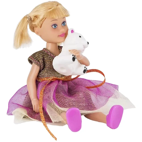Детская кукла DEFA Lucy Bambi 8304 с дочкой (Розовый) фото 3