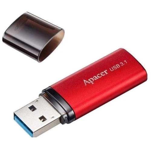 USB-флешка Apacer AH180 128GB USB3.2+USB-C Red (AP128GAH180R-1): Объем памяти 128 GB