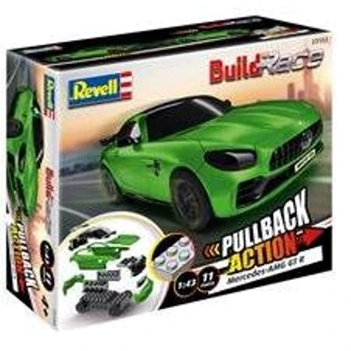 Сборная модель-копия Revell Mercedes-AMG GT R Green Car уровень 1 масштаб 1:43 фото 5