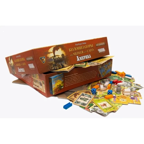 Настольная игра Hobby World Колонизаторы. Америка (1277): Вид стратегические