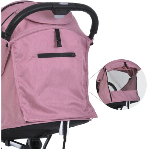 Детская прогулочная коляска Bambi M 5727 Flash Pink Розовый (M 5727 Pink) фото 9