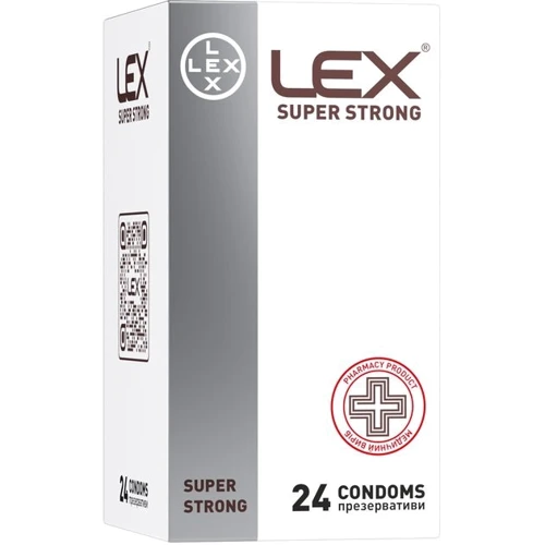 Презервативы LEX Super Strong, 24 шт