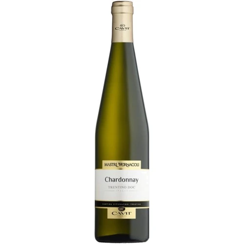 Вино Cavit Mastri Vernacoli Chardonnay белое сухое 0.75л (VTS2407240)