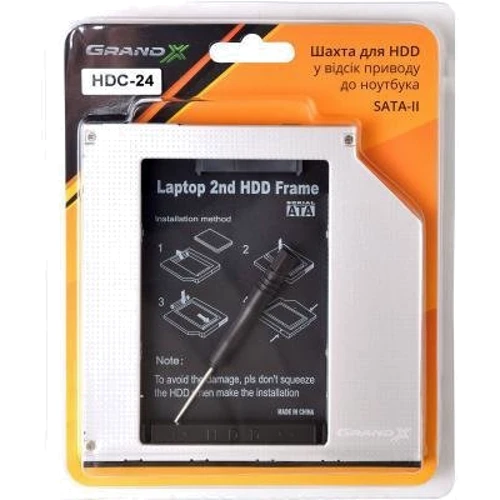 Аксесуар для накопичувача Grand-X (HDC-24) фото 2