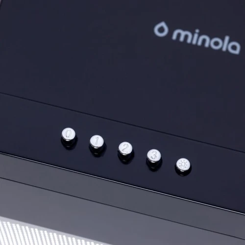 Вытяжка Minola Slim T 6712 BL 1100 LED: Материал корпуса нержавеющая сталь