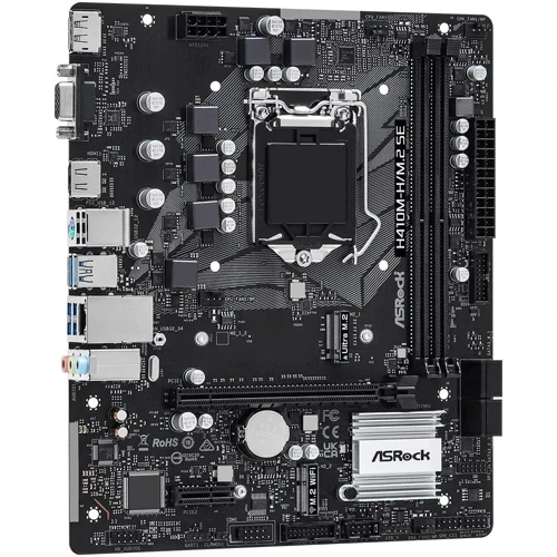 ASRock H410M-H/M.2 SE: Оперативна пам'ять 2xDDR4 2933 МГц, до 64 ГБ