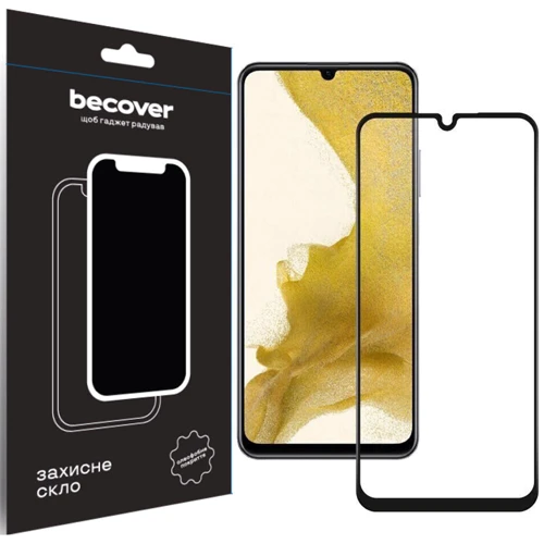 Аксессуар для смартфона BeCover Tempered Glass Black for Samsung A256 Galaxy A25 5G (710540): undefined undefined