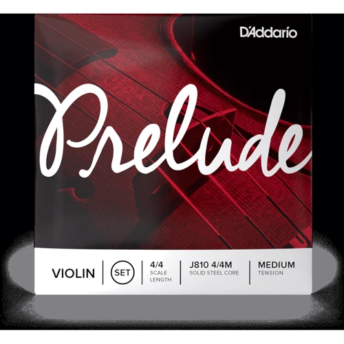 Струны D'addario Prelude Violin String Set 4/4 Scale Medium Tension