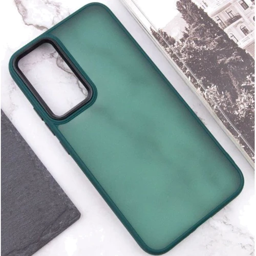 Чохол для телефона Epik TPU+PC Lyon Frosted Case Green для Samsung Galaxy S24 Ultra: Матеріал PC + TPU