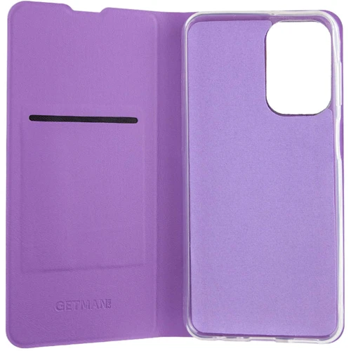 Чехол для телефонов Mobile Case GETMAN Elegant Lilac for Samsung A245 Galaxy A24 4G/M346 Galaxy M34 5G: Материал искусcтвенная кожа и термополиуретан