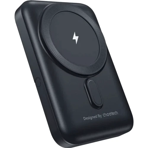 Внешний аккумулятор Choetech Power Bank 10000mAh Magnetic Wireless 20W Black (B743-CCBK)