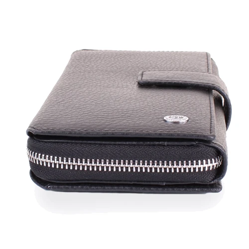 Чоловічий гаманець ST Leather Accessories чорний (NST128-black): Країна виробник Україна