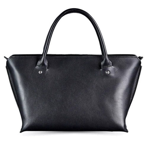 Женская сумка тоут Midi BlankNote черная (BN-BAG-24-g): Материал Натуральная кожа