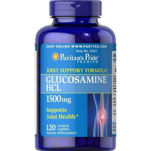 Puritan's Pride Glucosamine 1500 mg Глюкозамин 120 капсул