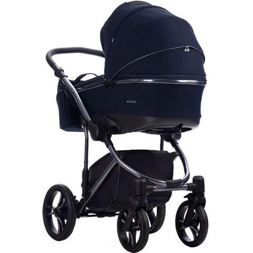 Детская коляска 2 в 1 Bebetto Bresso Premium DARK 04 (503.32.21.D04): Количество блоков 2