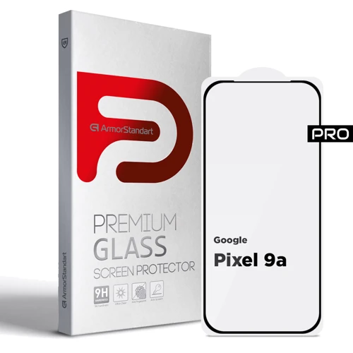 ArmorStandart Tempered Glass Pro Black for Google Pixel 9a (ARM83564)