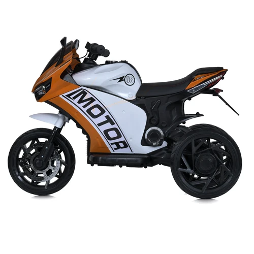 Детский трехколесных электромотоцикл Bambi Ducati оранжевый (M 4053EL-7)