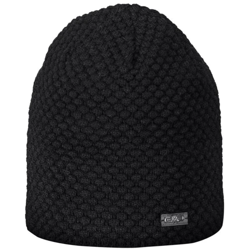 Женская шапка CMP Woman Knitted Hat черная UNI (5505206-U901)