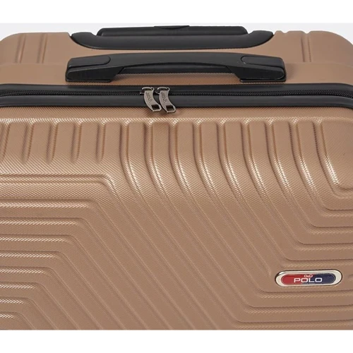 Чемодан Ricco Grande XL золотистый (T1ABS600gold-XL): Тип ручки Телескопическая ручка, Короткая ручка