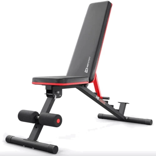 Скамья для жима и пресса Набор Elitum Titan гантели 2х21кг со скамьей Hop-Sport HS-2050 НВ (00-G00000335)
