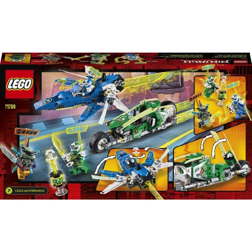 LEGO NINJAGO Скоростные машины Джея и Ллойда (71709)