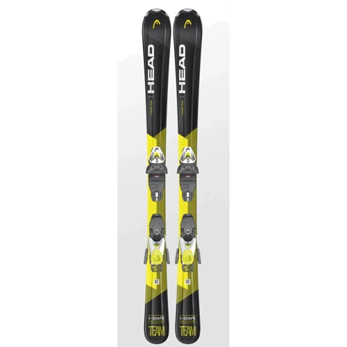 Лижа HEAD 21 314380/114361 V-Shape Team SLR Pro bk/yw + SLR 7.5 GW 117 (+кріплення)