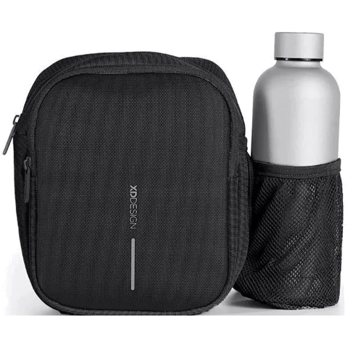 Мужская сумка через плечо XD Design BOXY SLING черная (P705.951): Материал Текстиль