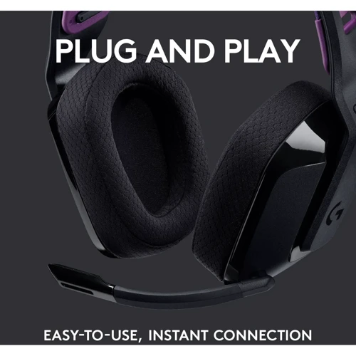 Наушники Logitech G535 Lightspeed Wireless Gaming Headset Black : Время работы, ч 33