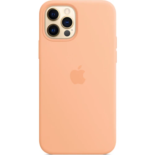 Чохол для iPhone Apple Silicone Case with MagSafe Cantaloupe (MK023) for iPhone 12 / iPhone 12 Pro фото 6