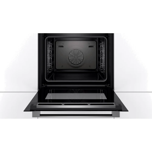 Духовой шкаф электрический Bosch HBG636BB1: Количество стекол дверцы 3