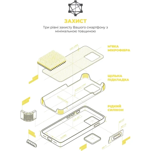 Чехол для iPhone ArmorStandart ICON2 Case Sunshine for iPhone 15 Pro Max (ARM77003): Тип чехла накладка на заднюю часть