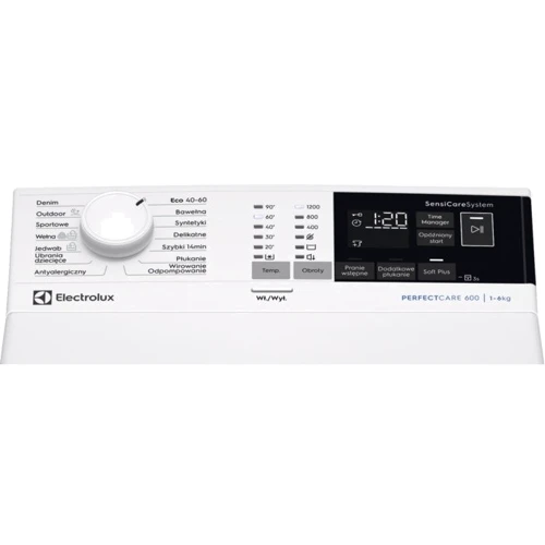Стиральная машина Electrolux EW6TN24262P: Загрузка белья (стирка), кг 6
