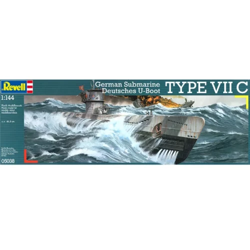 Німецький Revell підводний човен Typе VIIC (RV05038)