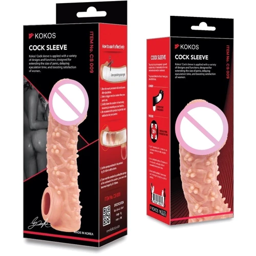 Насадка на член Kokos Cock Sleeve CS 009 L