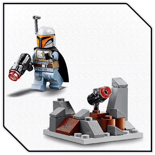 LEGO Star Wars Боевой набор: мандалорцы (75267) фото 5