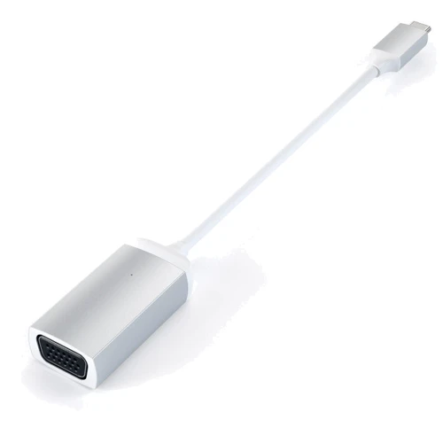 Адаптер Satechi Adapter USB-C to VGA Silver (ST-TCVGAS): Інтерфейс підключення USB-C